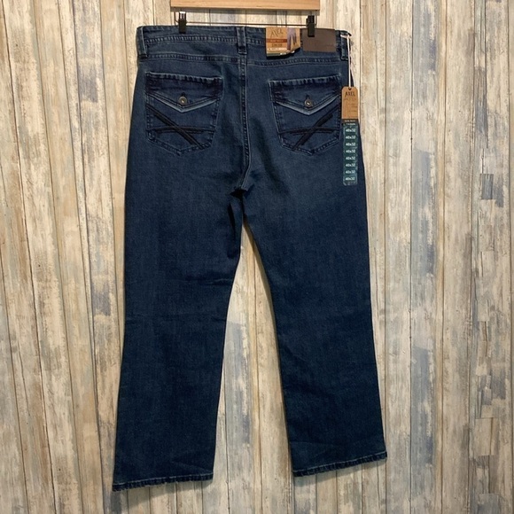 NWT TK AXEL Slim Boot Medium Wash Mens Jeans | 40x32 - Picture 9 of 11